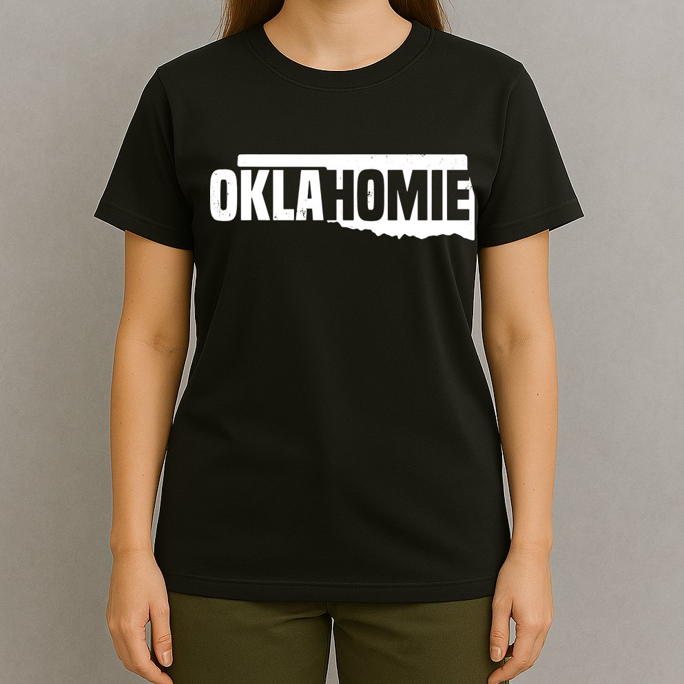 Oklahomie Funny Humor Oklahoma Pride Vintage Retro T-Shirt