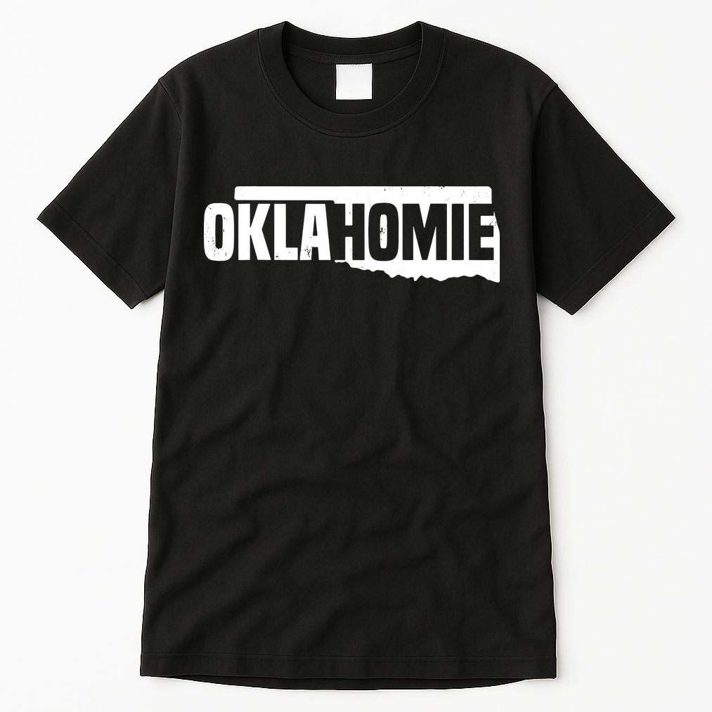 Oklahomie Funny Humor Oklahoma Pride Vintage Retro Tall T-Shirt