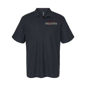 Oklahoma Football Icon Softstyle Adult Sport Polo