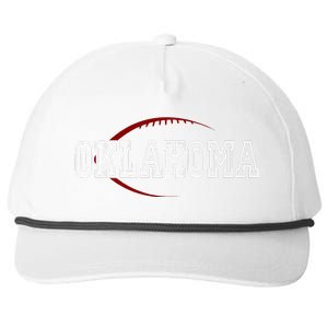 Oklahoma Football Icon Snapback Five-Panel Rope Hat