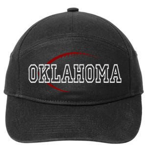 Oklahoma Football Icon 7-Panel Snapback Hat