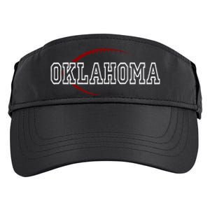 Oklahoma Football Icon Adult Drive Performance Visor