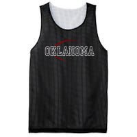 Oklahoma Football Icon Mesh Reversible Basketball Jersey Tank