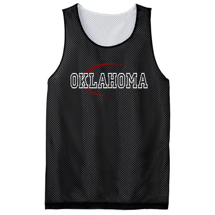 Oklahoma Football Icon Mesh Reversible Basketball Jersey Tank