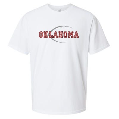 Oklahoma Football Icon Sueded Cloud Jersey T-Shirt