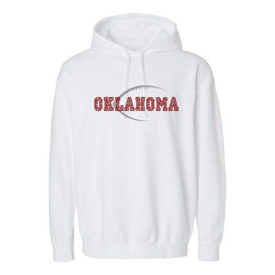 Oklahoma Football Icon Garment-Dyed Fleece Hoodie