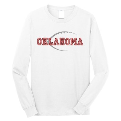 Oklahoma Football Icon Long Sleeve Shirt