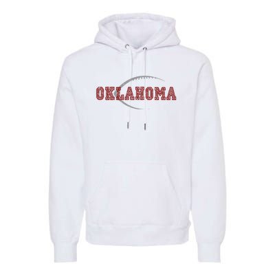 Oklahoma Football Icon Premium Hoodie