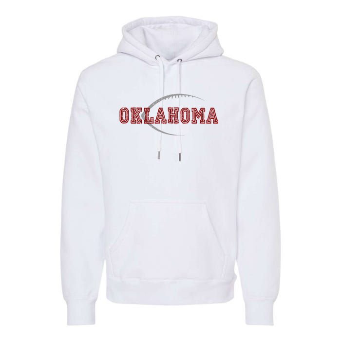 Oklahoma Football Icon Premium Hoodie