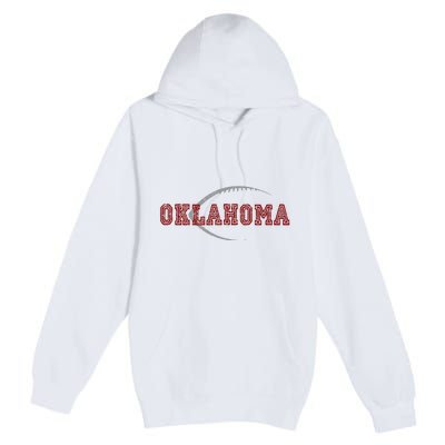 Oklahoma Football Icon Premium Pullover Hoodie