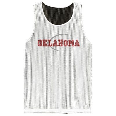 Oklahoma Football Icon Mesh Reversible Basketball Jersey Tank