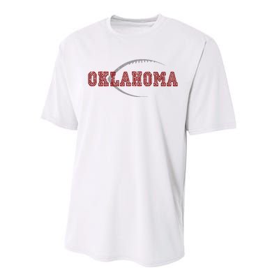 Oklahoma Football Icon Performance Sprint T-Shirt