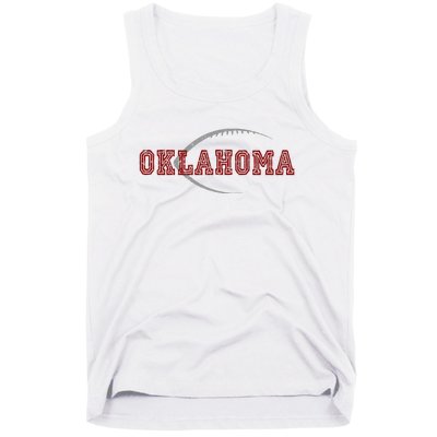 Oklahoma Football Icon Tank Top