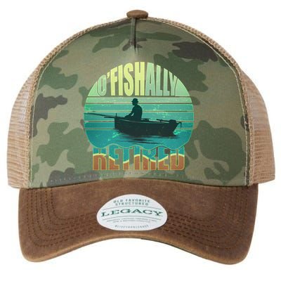 O'fishally Retired Legacy Tie Dye Trucker Hat