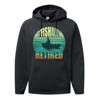 O'fishally Retired Performance Fleece Hoodie