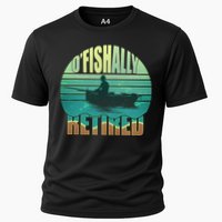 O'fishally Retired Cooling Performance Crew T-Shirt