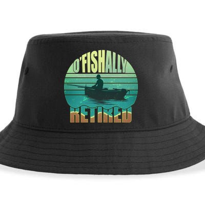 O'fishally Retired Sustainable Bucket Hat