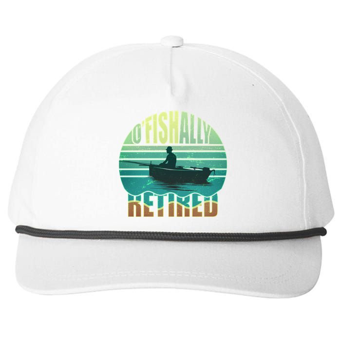 O'fishally Retired Snapback Five-Panel Rope Hat