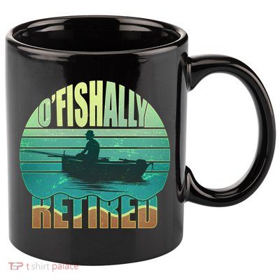 O'fishally Retired 11oz C Handle Ceramic Mug
