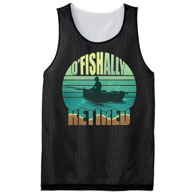 O'fishally Retired Mesh Reversible Basketball Jersey Tank