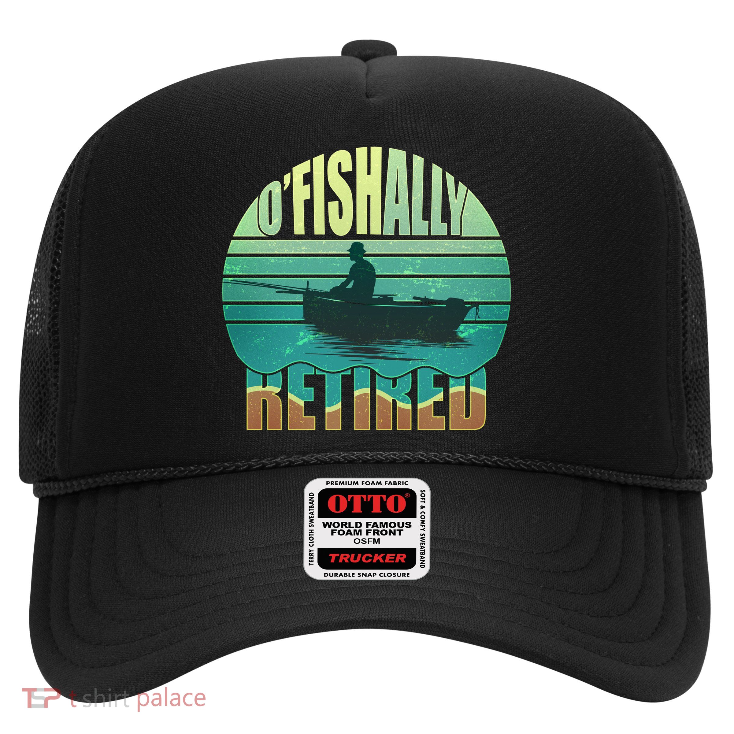 O'fishally Retired Trucker Hat
