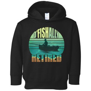 O'fishally Retired Toddler Hoodie