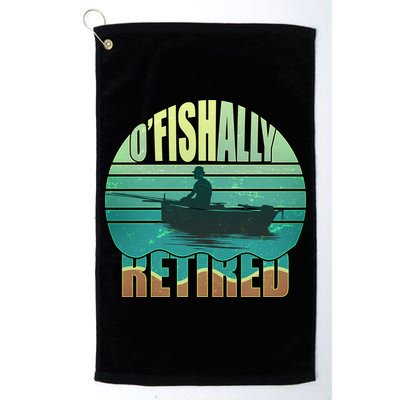 O'fishally Retired Golf Towel