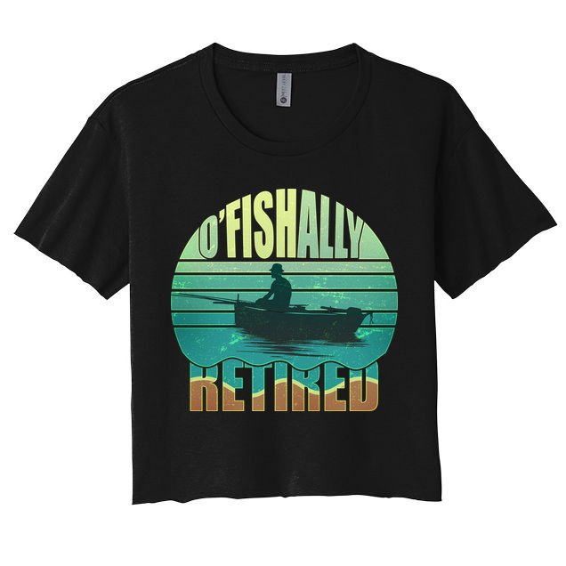 O'fishally Retired Crop Top