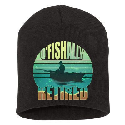 O'fishally Retired Short Acrylic Beanie