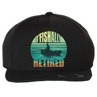 O'fishally Retired Wool Snapback Cap