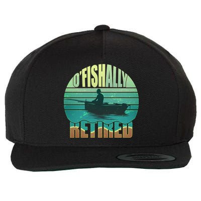 O'fishally Retired Wool Snapback Cap