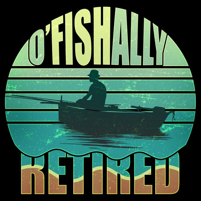 O'fishally Retired Wool Snapback Cap