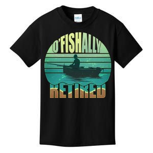 O'fishally Retired Kids T-Shirt