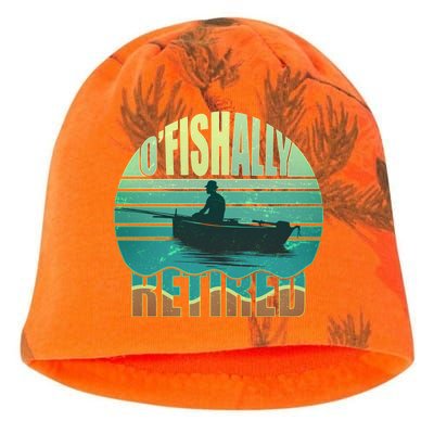 O'fishally Retired Kati - Camo Knit Beanie