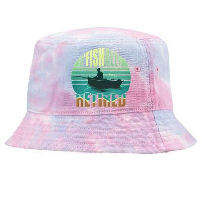 O'fishally Retired Tie-Dyed Bucket Hat