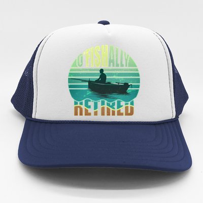 O'fishally Retired Trucker Hat