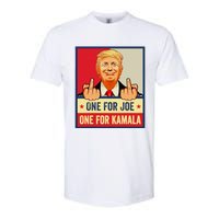 One For Joe One For Kamala Trump Vote Trump 2024 Softstyle CVC T-Shirt