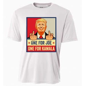 One For Joe One For Kamala Trump Vote Trump 2024 Cooling Performance Crew T-Shirt