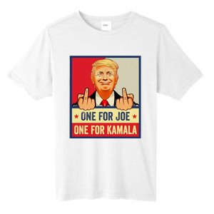 One For Joe One For Kamala Trump Vote Trump 2024 Tall Fusion ChromaSoft Performance T-Shirt