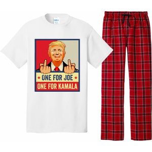 One For Joe One For Kamala Trump Vote Trump 2024 Pajama Set