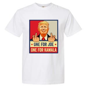 One For Joe One For Kamala Trump Vote Trump 2024 Garment-Dyed Heavyweight T-Shirt