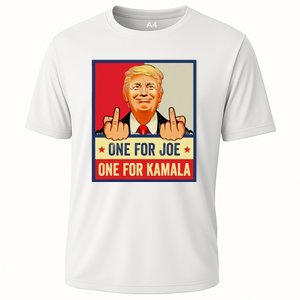 One For Joe One For Kamala Trump Vote Trump 2024 Cooling Performance Crew T-Shirt