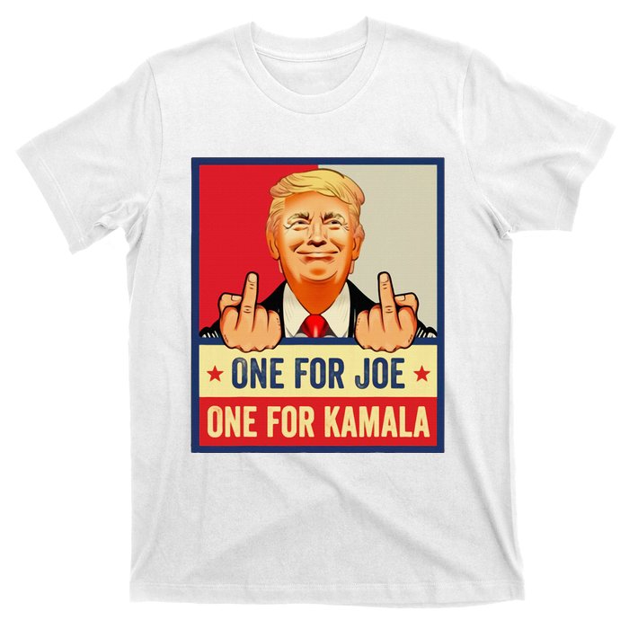 One For Joe One For Kamala Trump Vote Trump 2024 T-Shirt