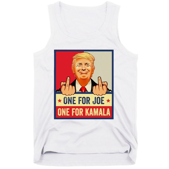 One For Joe One For Kamala Trump Vote Trump 2024 Tank Top