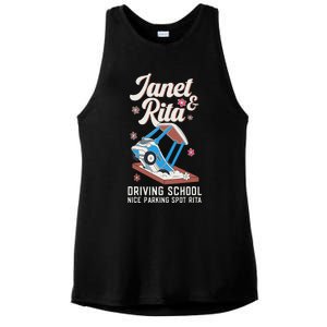 Outfit Funny Janet And Rita Driving School Ladies PosiCharge Tri-Blend Wicking Tank