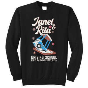 Outfit Funny Janet And Rita Driving School Sweatshirt