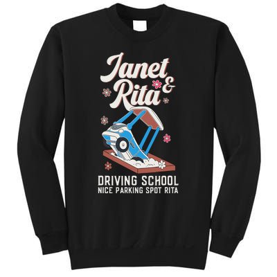 Outfit Funny Janet And Rita Driving School Sweatshirt