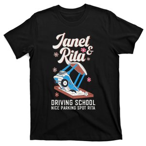 Outfit Funny Janet And Rita Driving School T-Shirt