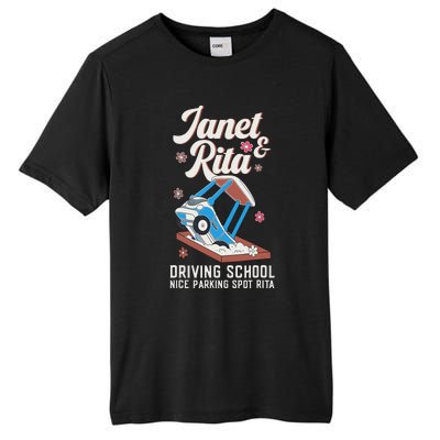 Outfit Funny Janet And Rita Driving School Tall Fusion ChromaSoft Performance T-Shirt