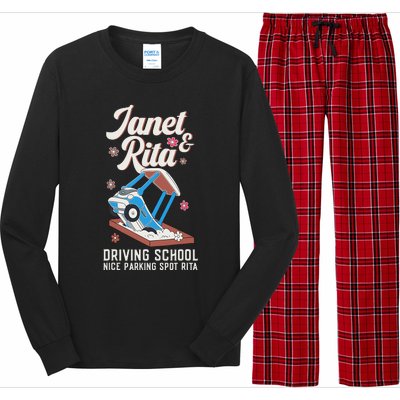 Outfit Funny Janet And Rita Driving School Long Sleeve Pajama Set